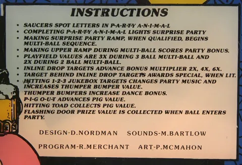Instruction Card