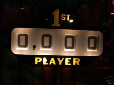 Illuminated Score Display
