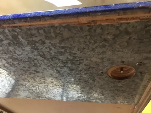 Early Production - Cabinet - Blue Cabinet Edge*