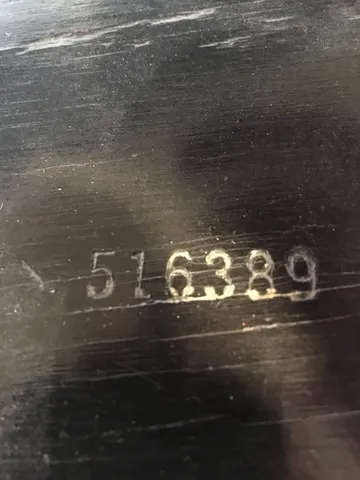 Early Production - Backbox Serial Number*
