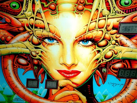 Backglass - Detail