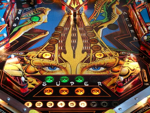 Illuminated Lower Playfield