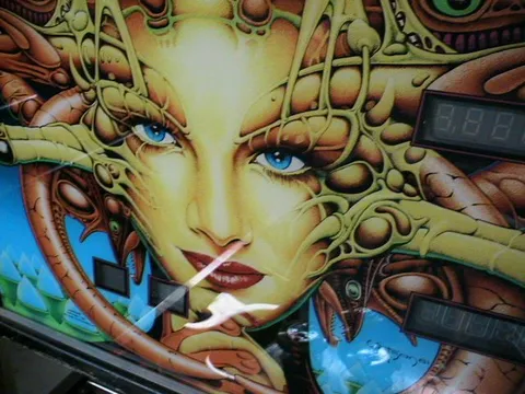 Backglass - Detail