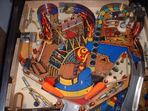 Upper Playfield - Plastics Removed
