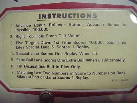 Instruction Card