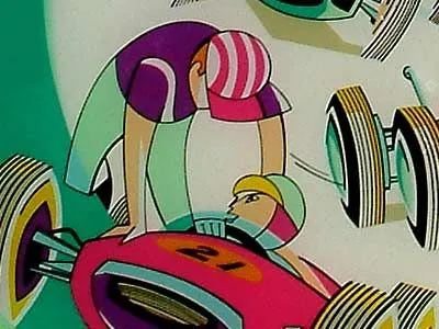 Backglass - Detail