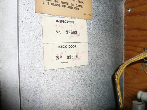 Serial Numbered Inspection Tag*