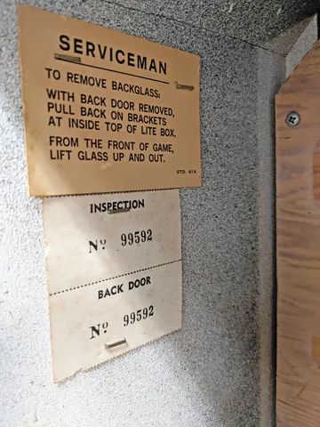 Inside Backbox - Detail*
