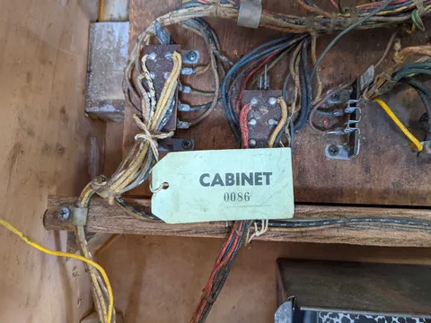 Inside Cabinet - Cable Tag*