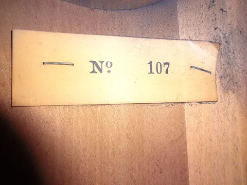 Serial Number Inside Backbox*