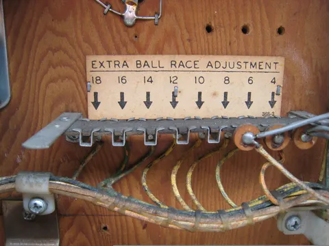Extra Ball Race Adjustments