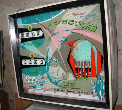 Backglass with Marquee Plastic Removed