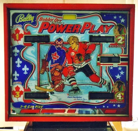 Early Production Backglass*