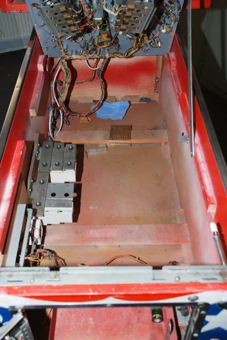 Early Production Inside Cabinet*