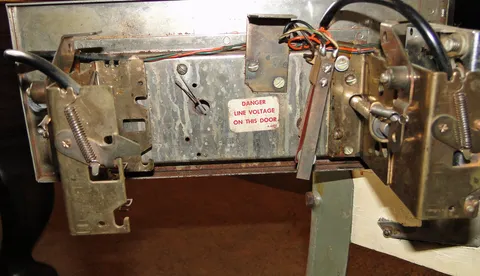 Inside Coin Door