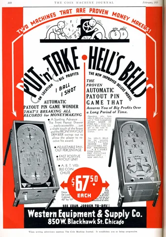 Coin Machine Journal Ad*