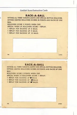 Score Card