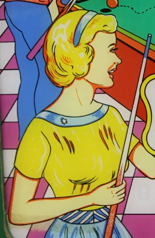 Backglass - Detail
