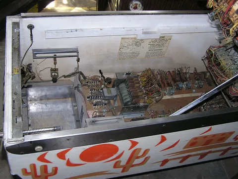 Inside Wood Cabinet*