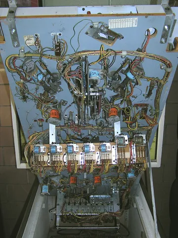 Wood Cabinet - Under Playfield*