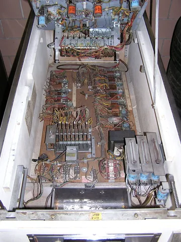 Inside Wood Cabinet*