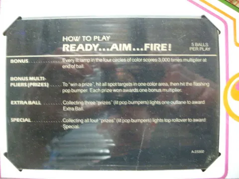 Instruction Card