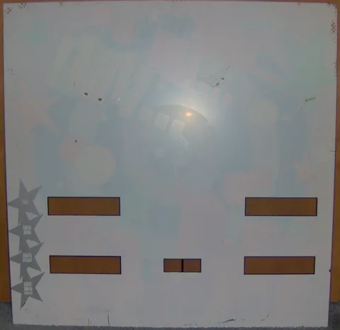 Pre-Production Backglass - Reverse