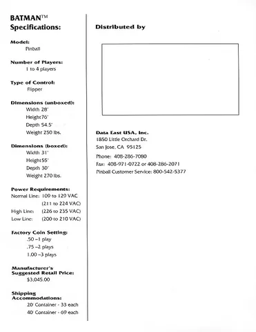 Flyer, Back