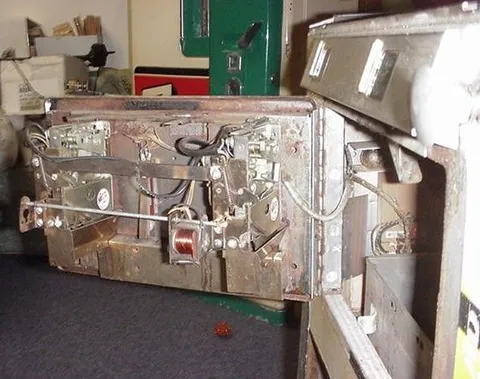 Inside Coin Door