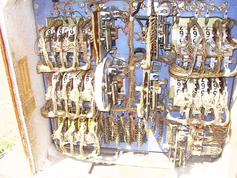 Inside German Backbox - Modified for 5-digit Scoring