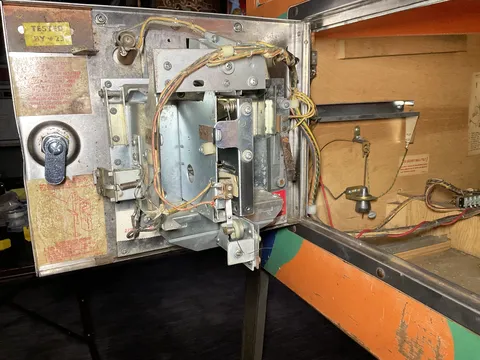 Inside Coin Door