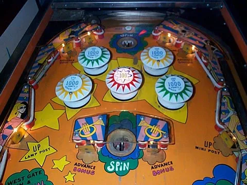 Upper Playfield and Kickout Hole