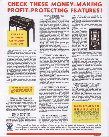 Flyer, Back