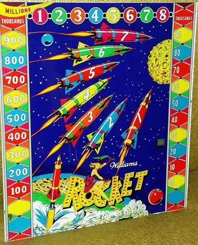 Early Production Backglass*
