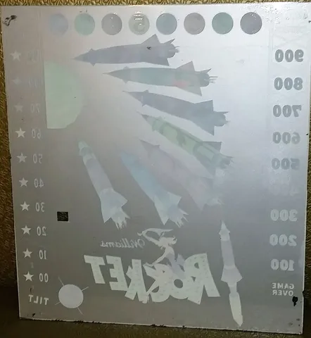 Early Production Backglass - Reverse*