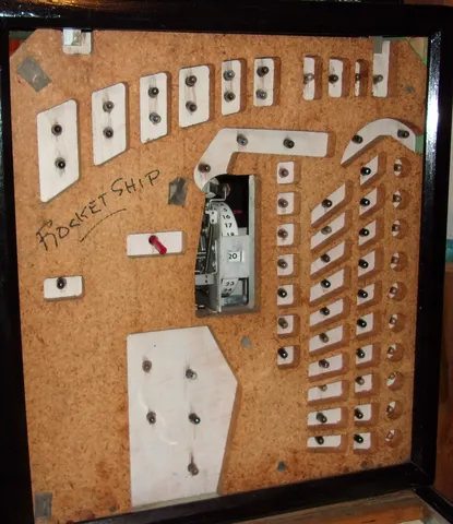 Backbox Insert - Unused Game Over Feature*
