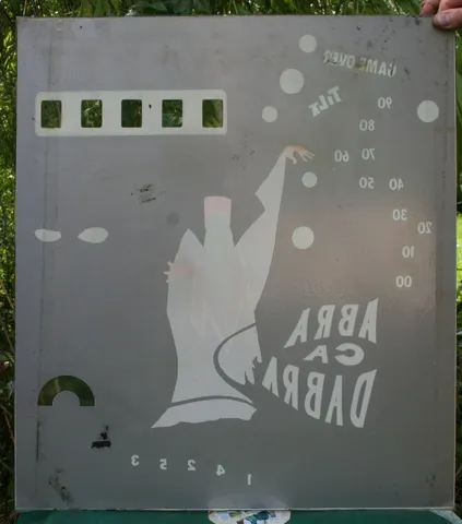 Sample Game - Backglass - Reverse*