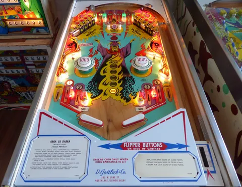 Sample Game - Illuminated Playfield*