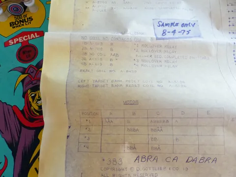 Sample Game - Schematic Date*