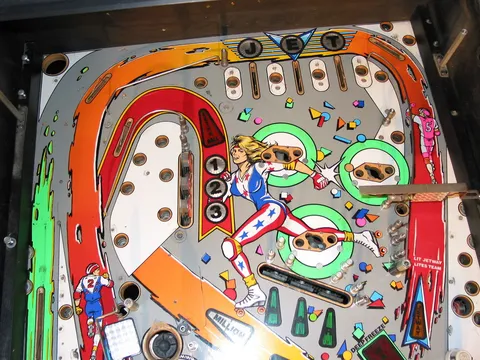 Stripped Upper Playfield