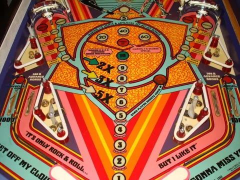 Lower Playfield - Light Shields Removed