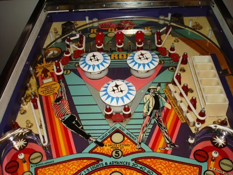 Upper Playfield - Light Shields Removed