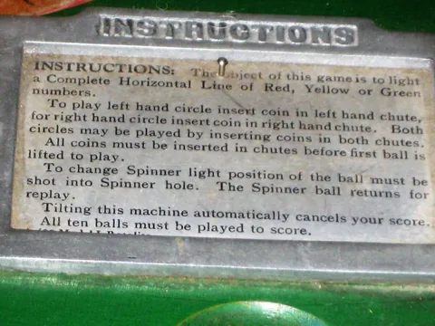 Instructions