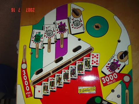 Blank Upper Playfield - NOS*