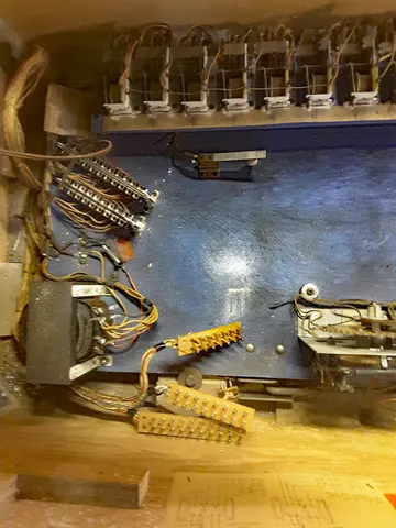 Early Production Inside Cabinet - Rear*