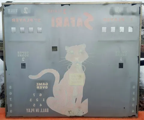 Early Production Backglass - Reverse*