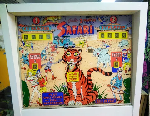 Early Production Backglass*