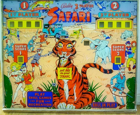 Early Production Backglass*
