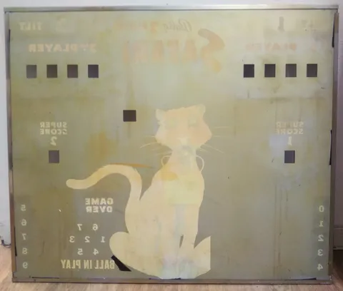Early Production Backglass - Reverse*