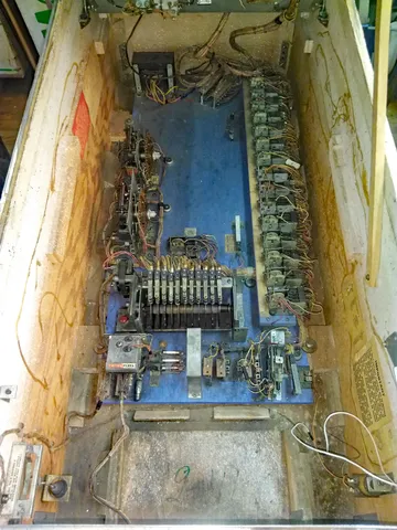 Early Production Inside Cabinet*